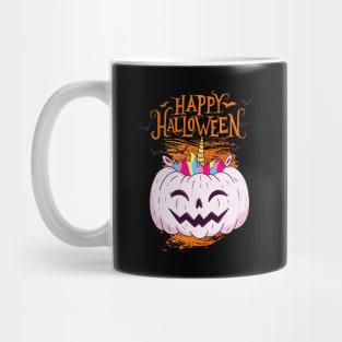 Halloween Happy Halloween Funny Unicorn Costume Mug